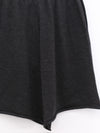 SWAYING 25 Early Autumn Cashmere Wide Leg Trousers SW-SW25PF3B10C3-SHENHUI Dark Gray SW25PF3B10